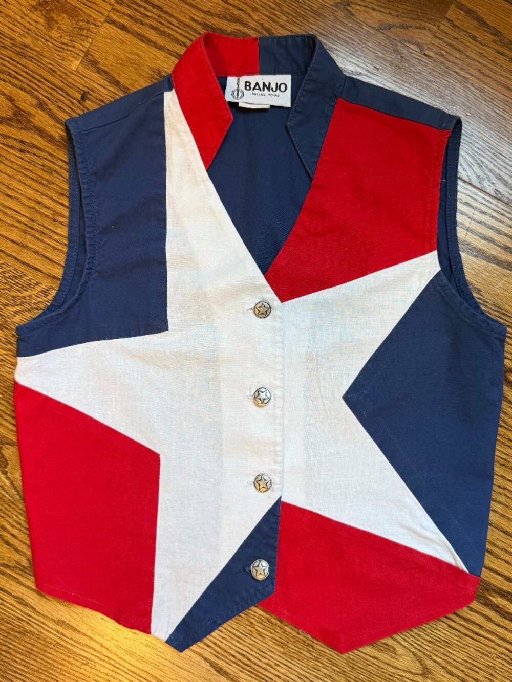 Vintage Texas Star Vest - XS